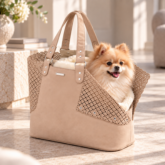 ELVA Nude — Borsa Trasportino 2 in 1